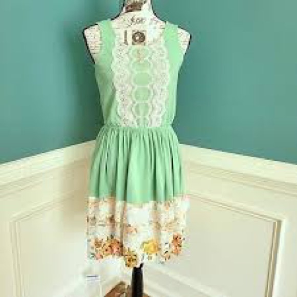 New Girls Matilda Jane Where The Green Grass Grows Dress Size 10 Teen Tween NWT - Picture 10 of 14